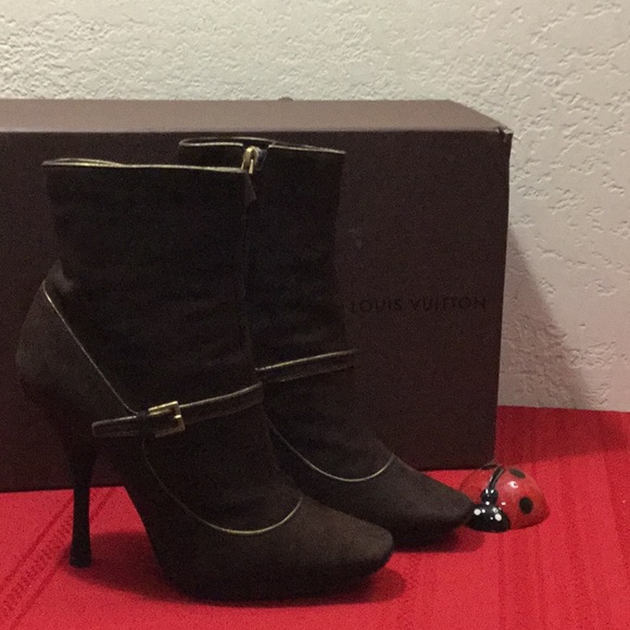 louis vuitton stiletto boots